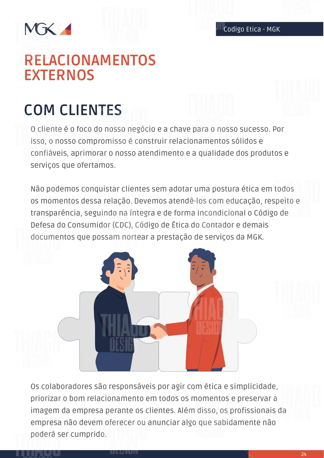 Apresentação — Código de Ética MGK