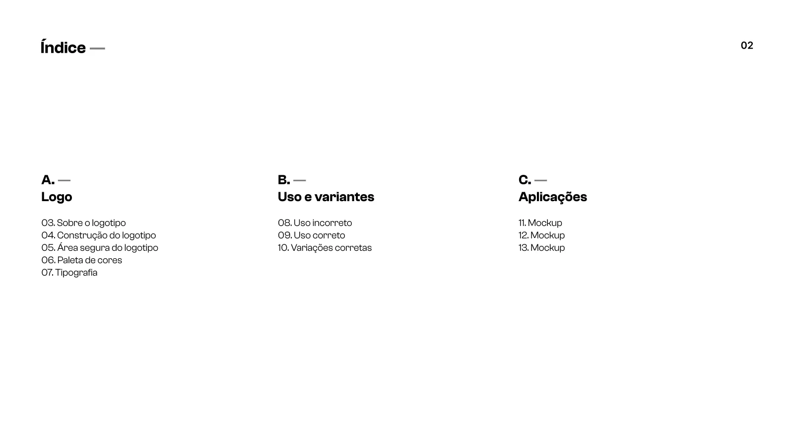 Apresentação — Óticas Talarico
