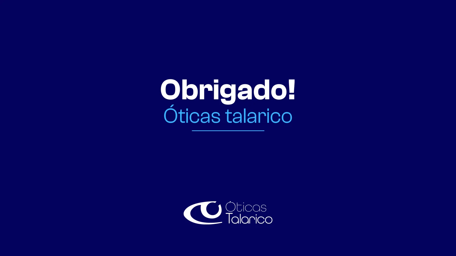 Apresentação — Óticas Talarico