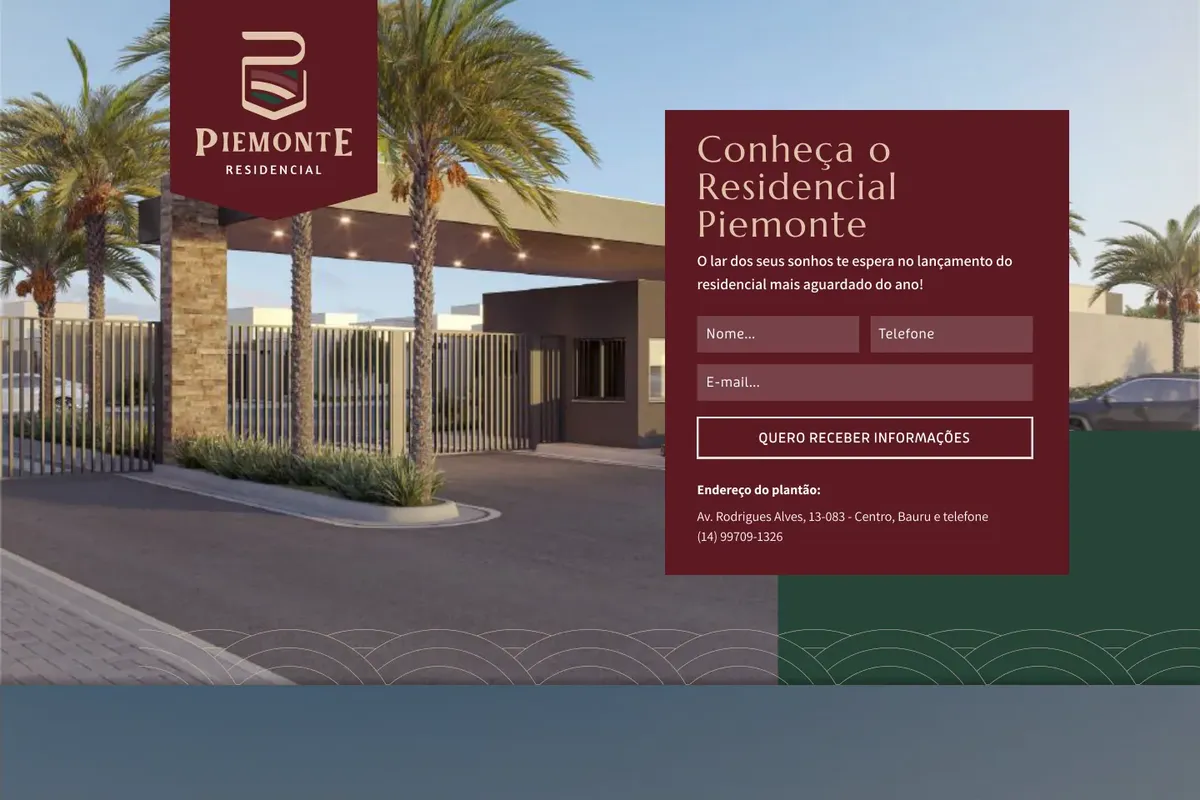 Projeto Residencial Piemonte