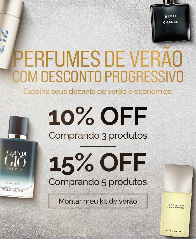 Banners mobile: Perfumes de verão — SG Importados