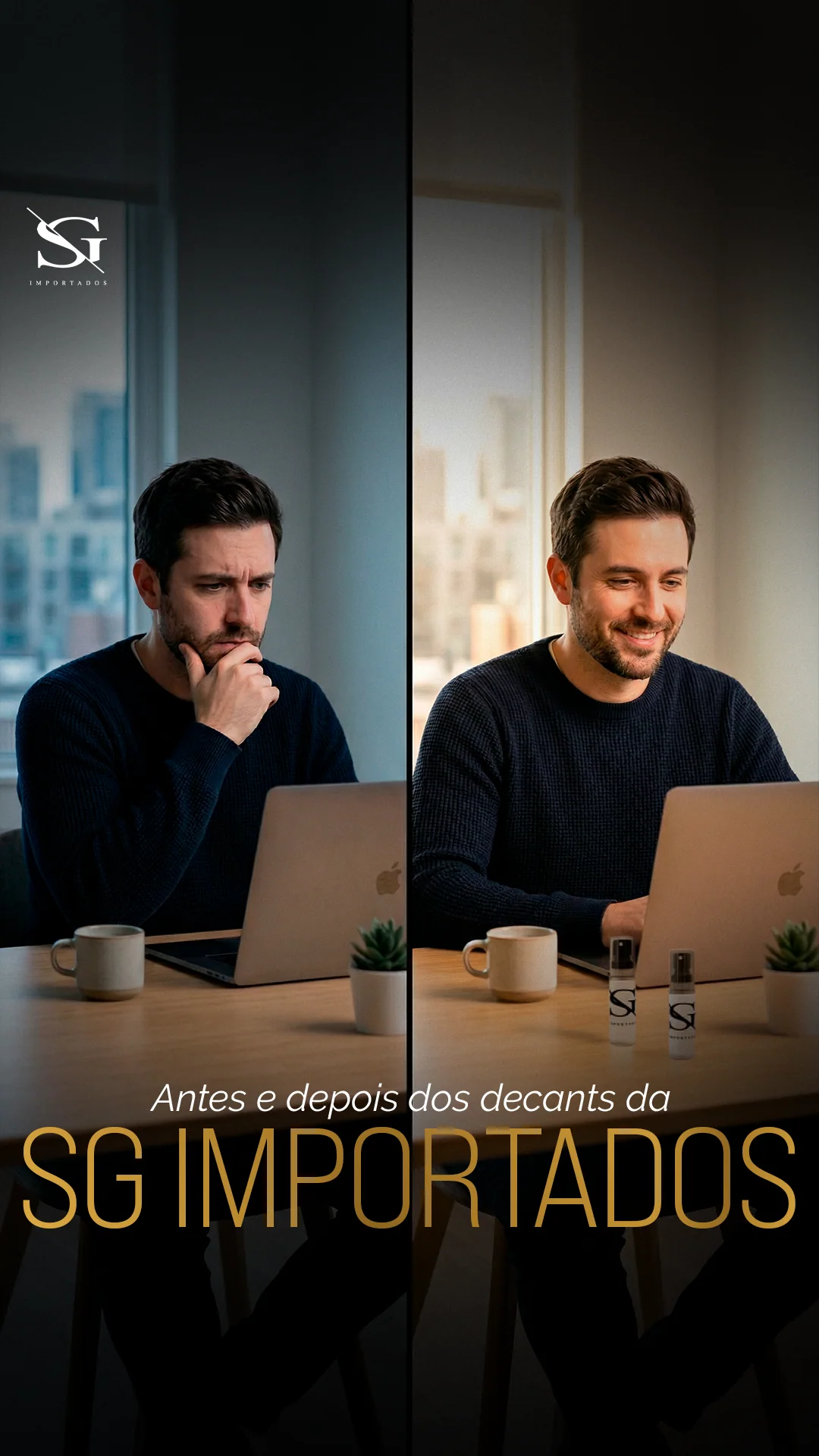 Série de stories: Antes e depois · 2 — SG Importados