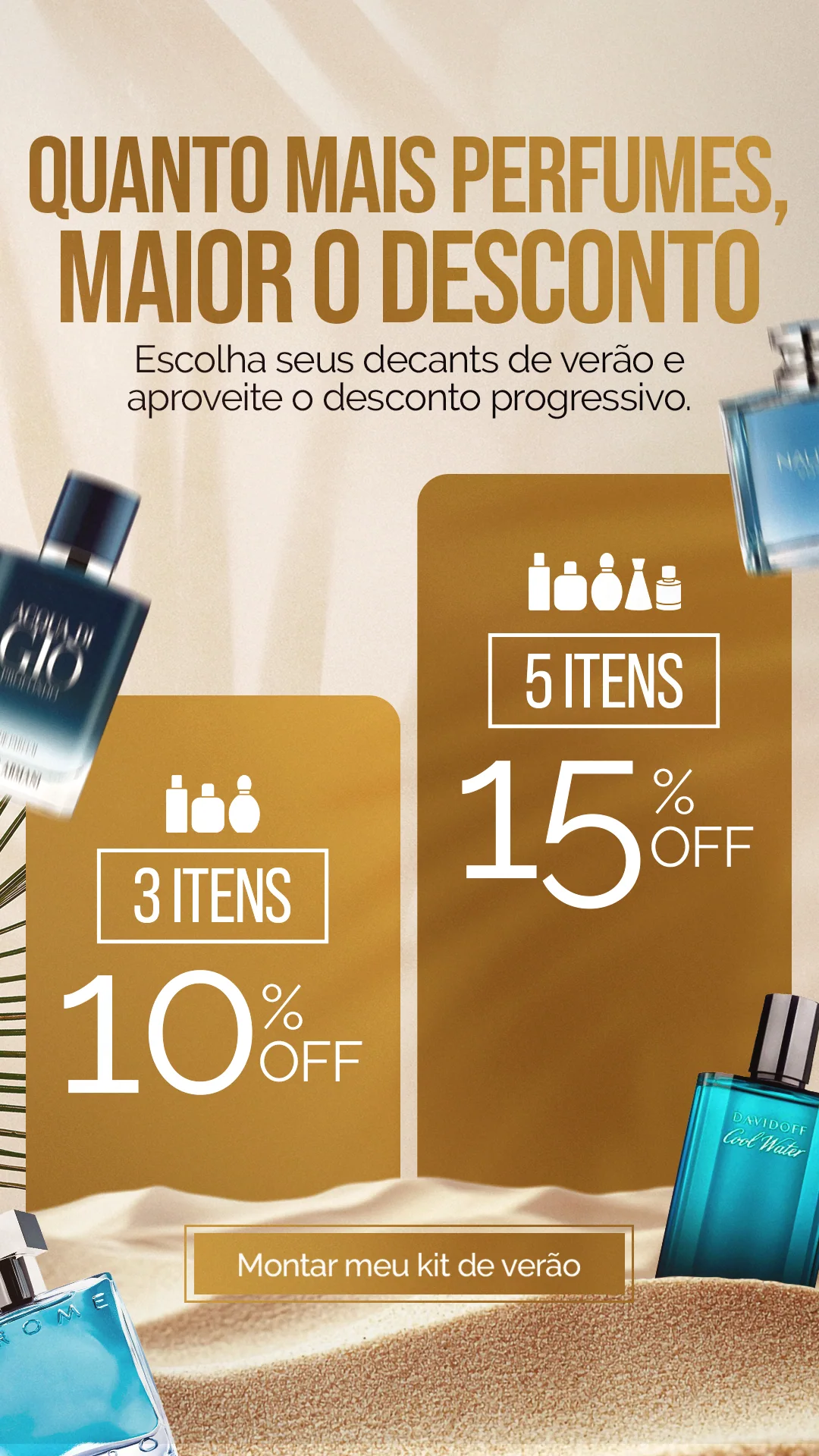 Stories: Desconto progressivo — SG Importados