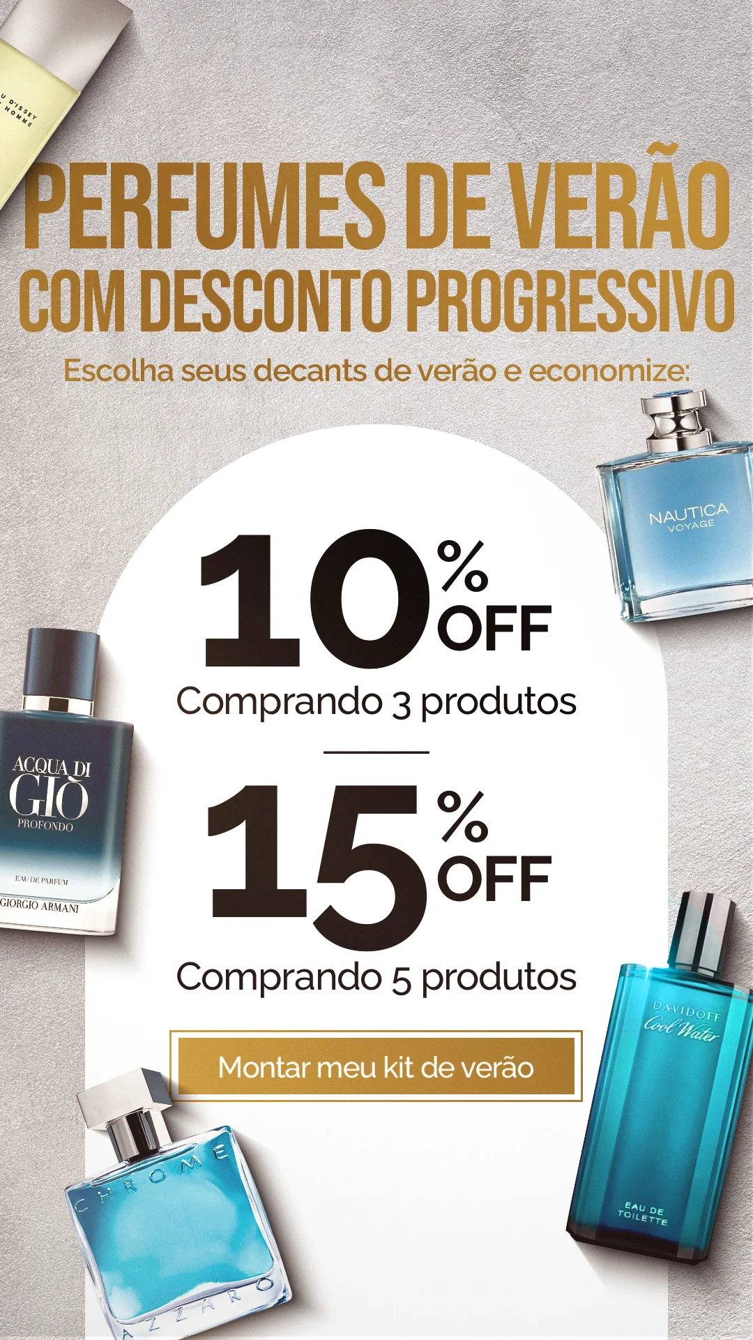 Stories: Perfumes de verão — SG Importados